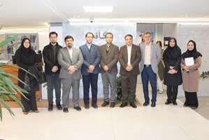 بازدید معاون آموزشی دانشگاه و هیئت همراه از دانشکده علوم تغذیه و رژیم شناسی